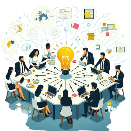 Students during internship