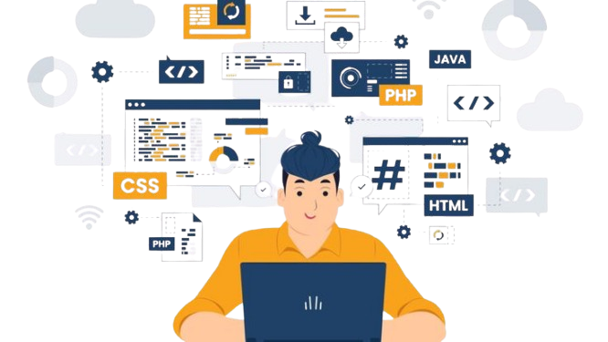 Students during internship